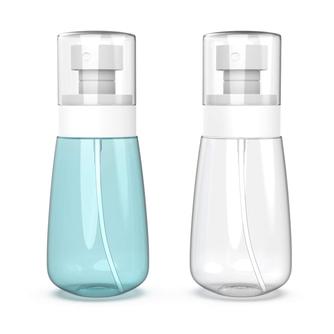 Savvy Planet Empty Clear Glass Spray Bottles with Silicone Sleeve Protection - Refillable 16 oz Containers for Cleaning Solutions, Essential Oils 